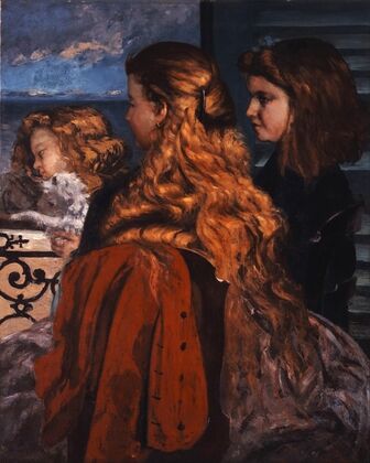 Three Young Englishwomen by a Window