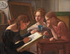 Three Young Girls. The Artist’s Sisters; Alvilde, Ida and Henriette