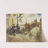 Threshing in the Cotswolds (circa 1909) by Frances Hodgkins