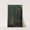 Thro&#039; the Wood by John Atkinson Grimshaw