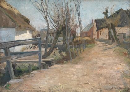 Tidlig forårsdag i Glostrup (1887)