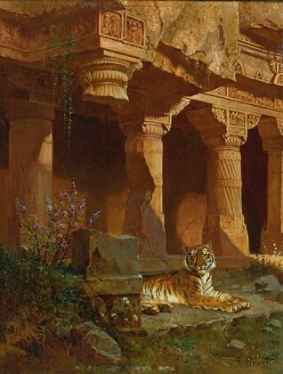 Tiger At Rest