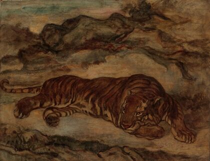 Tiger in Repose (ca. 1850–65)