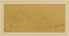 Tigre de profil couché à gauche (19th century)