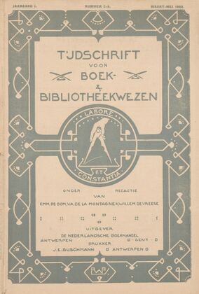 Tijdschrift voor boek- en bibliotheekwezen, maart-mei