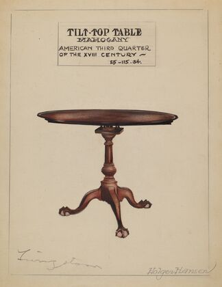 Tilt-top Table
