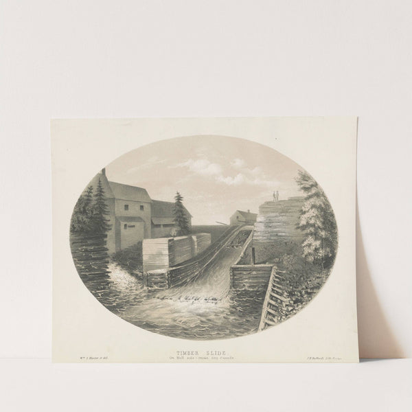 Timber slide by John H. Bufford'''s &amp; Sons