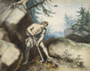 Timon of Athens, IV, 3, Timon laying aside the gold (1829)