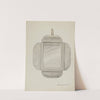 Tin Mirror Frame by Majel G. Claflin