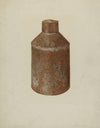 Tin Tea Caddy