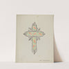 Tin &amp; Wall Paper Cross by Majel G. Claflin