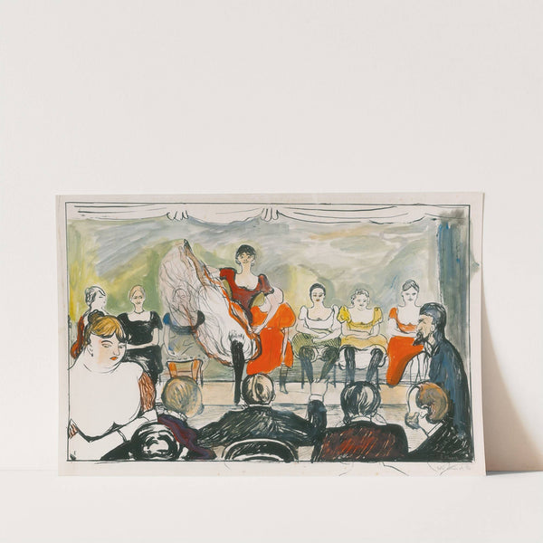 Tingletangle (1895) by Edvard Munch