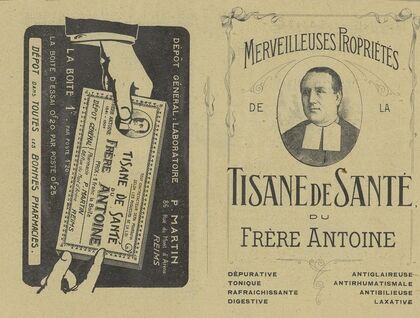Tisane de santé du frère Antoine (1910-1950)