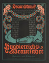 Titelblatt – Operette Hugdietrichs Brautfahrt – Oscar Straus (1910)