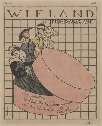 Titelillustration Wieland. Zeitschrift für Kunst und Dichtung, Mai 1917 (1917)