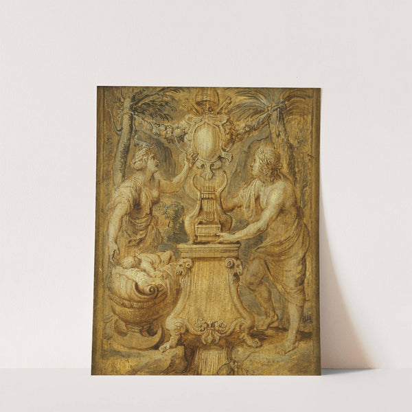 Titelpagina &#039;Sarbievii Lyricorum libri IV&#039; by Peter Paul Rubens