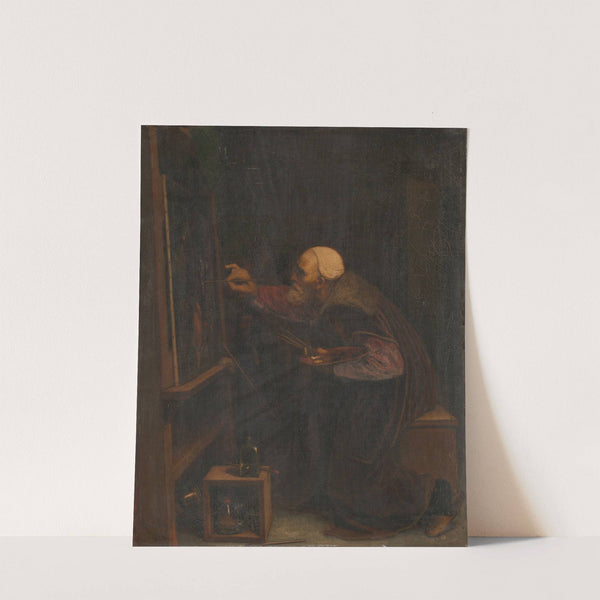 Titian, painting his last work by Joseph Nicolas Robert-Fleury