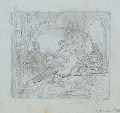 Titian Painting his Venus
