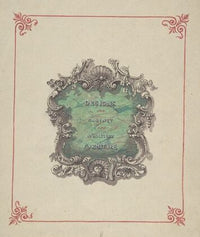Title Page Design; Designs for Cabinet and Upholstery Furniture