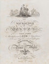 Title Page, The Microcosm of London (1808)