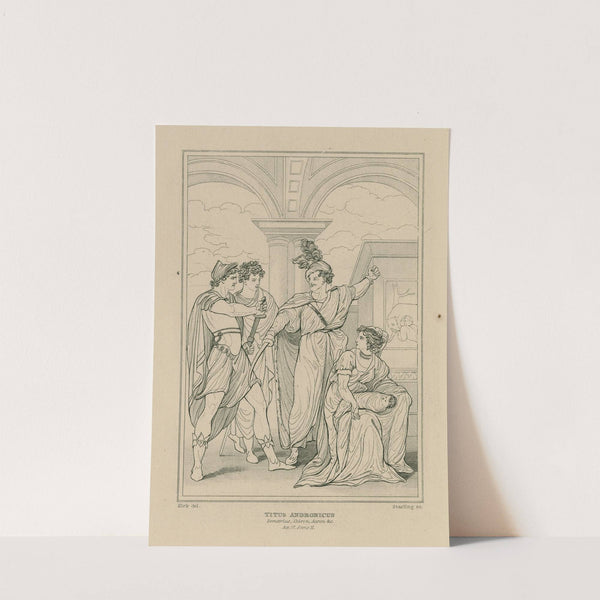 Titus Andronicus, act IV, scene II (19th century) by William Francis Starling
