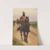 To gardehusarer by Frants Henningsen