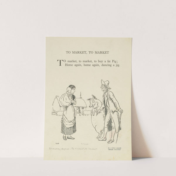 To market, to market 3 by Leonard Leslie Brooke