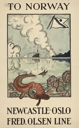 To Norway; Newcastle – Oslo ; Fred. Olsen Line