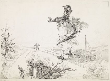 To the American Soldier the Middle Road is Closed (1911)