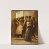 To the Street by Honoré Daumier
