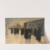 To the vigil (1889-1890) by Theodoor Verstraete