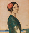Tochter Mary als Spanierin