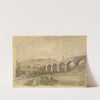 Todmorden Viaduct on the Manchester and Leeds Railway, England  (1843) by Arthur Fitzwilliam Tait
