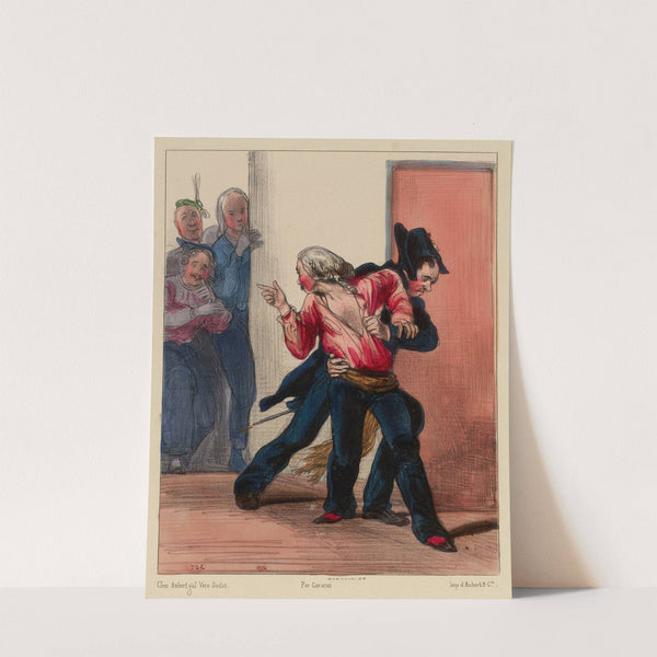 Toi je te repigerai (1840) by Paul Gavarni