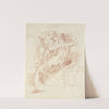 Toilette der Venus, Amor als Spiegelhalter by Francesco Bartolozzi