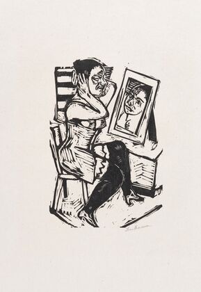 Toilette (Vorm Spiegel)