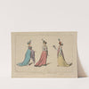 Toilettes de soirées, d&#039;apres le Journal des Dames by Raphaël Jacquemin