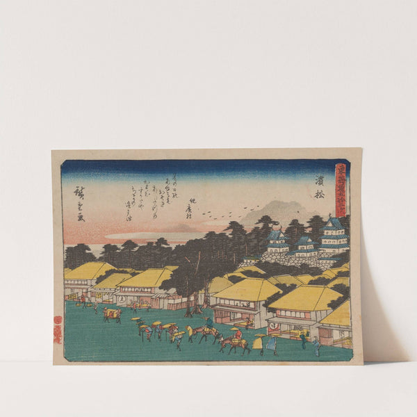 Tokaido gojusantsugi, Pl.30 (1868-1912) by Andō Hiroshige