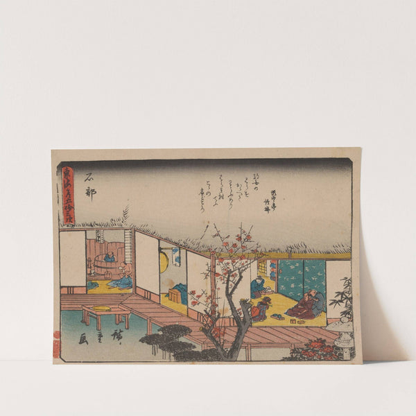 Tokaido gojusantsugi, Pl.52 (1868-1912) by Andō Hiroshige