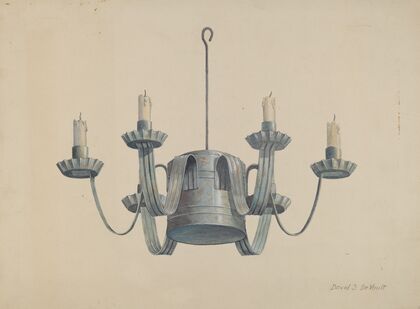 Tole Candle Wall Bracket