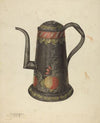 Toleware Coffee Pot