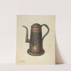 Toleware Coffee Pot by Nicholas Acampora