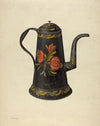Toleware Coffee Pot