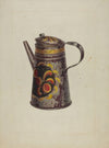 Toleware Coffee Pot