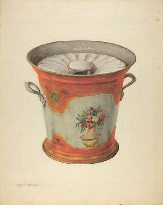Toleware Slop Pail