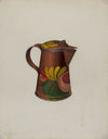 Toleware Syrup Pot
