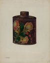 Toleware Tea Caddy