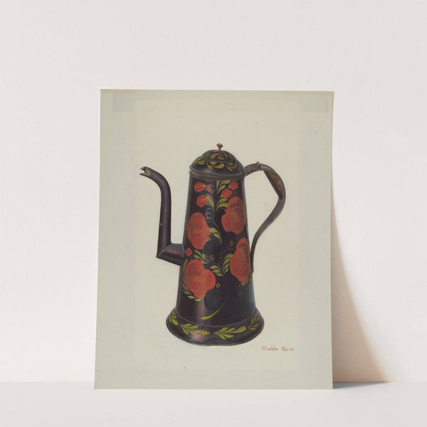 Toleware Teapot by Franklyn Syres