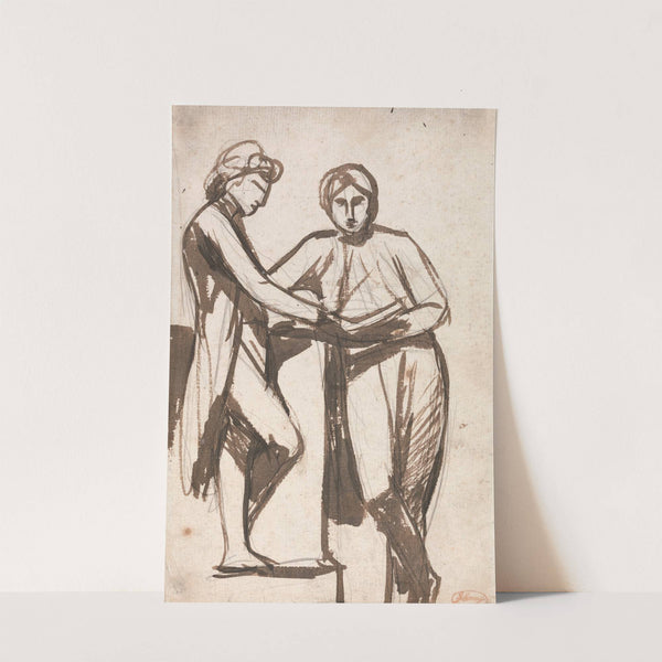 Tom Hayley and William Meyer by George Romney