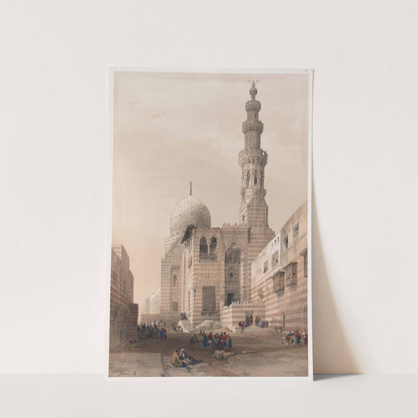 Tombs of the Khalifs [Caliphs], Cairo. (1846-1849) by David Roberts